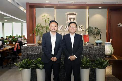 明光市市委书记被NG体育企业文化深深感动 | 深入沟通合作空间广阔